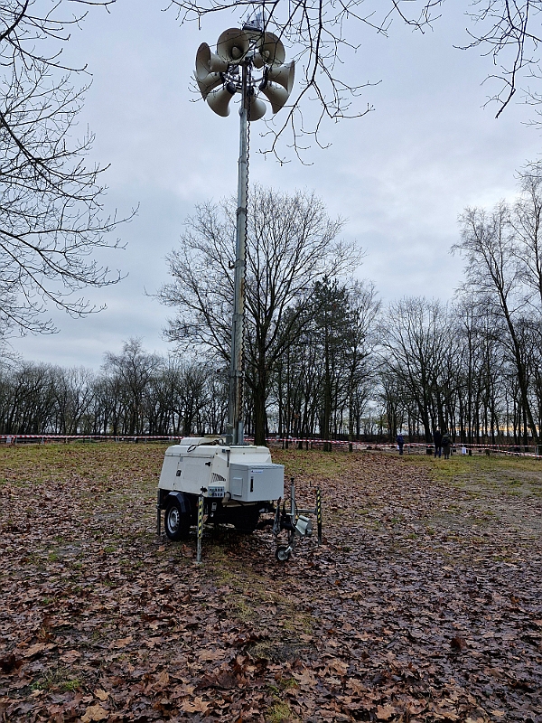 Mobiele geluidsmast