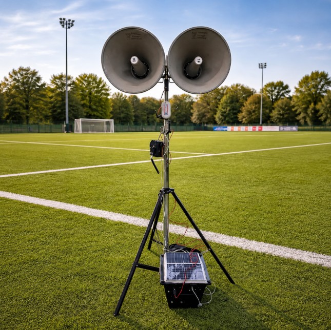 Accuspeakers voor evenementen
