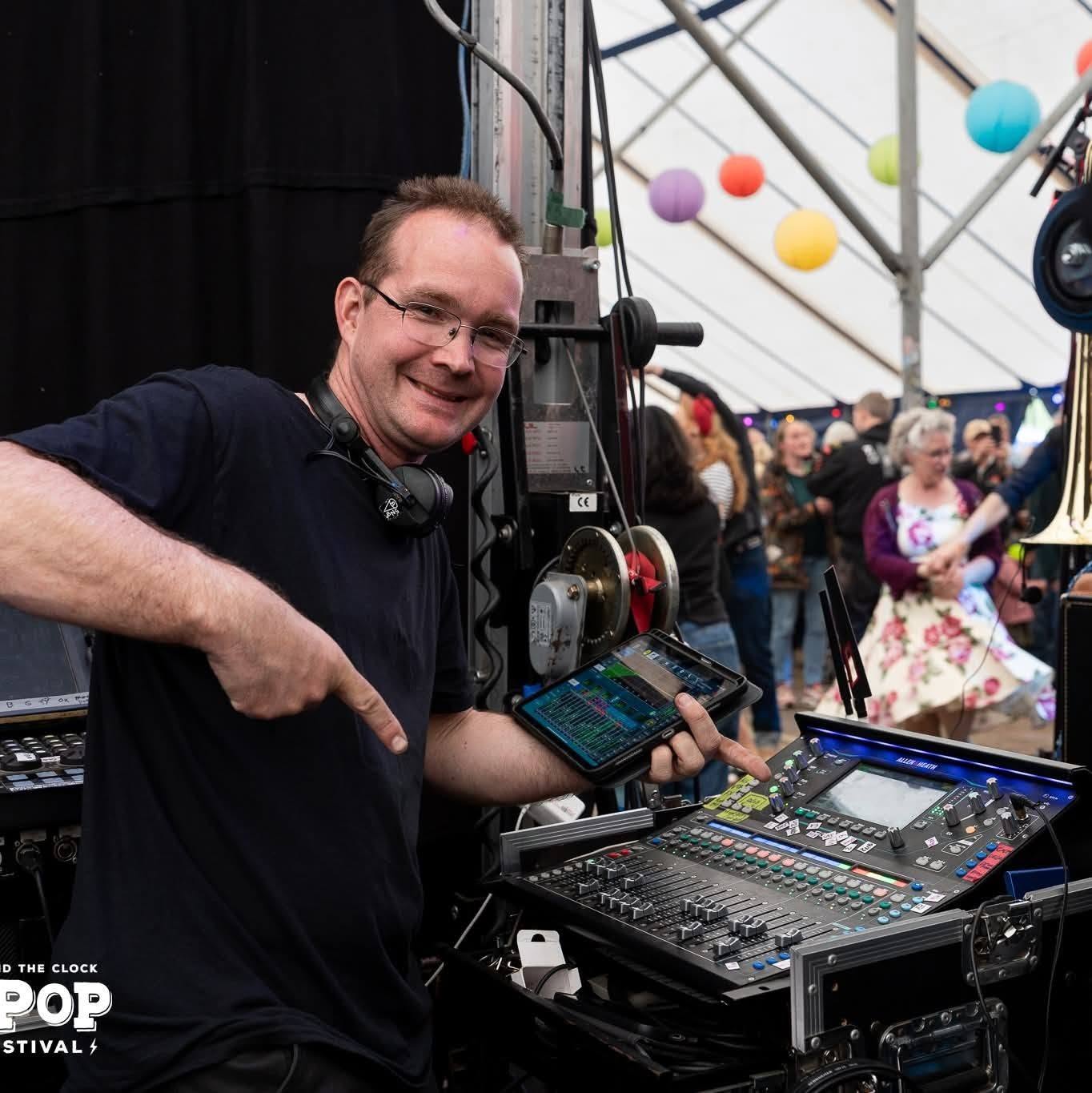 Geluidstechnicus voor live bands